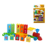 Trenzinho Educativo Números E Cia Playset Infantil Brinquedo