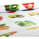 Adesivo Destacável Azulejo Frutas E Verduras 20x20cm - 18 Un