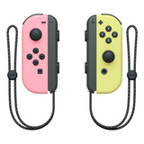 Controle Joy-con: Rosa E Amarelo (pastel) - Nintendo Switch