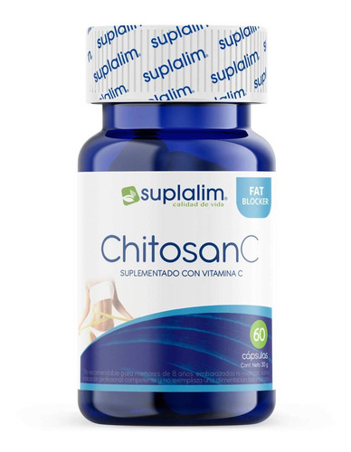 Chitosan + Vitamina C 60 Cápsulas