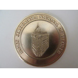 Antigua Medalla Banco Colocadora Nacional Valores Chile Rara