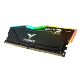 Memória Ram T-force Delta 2 Ddr4 Rgb 8gb 2666mhz Preta