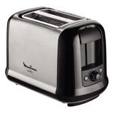 Tostadora Moulinex Subito 3 720w Acero Inoxidable Negro