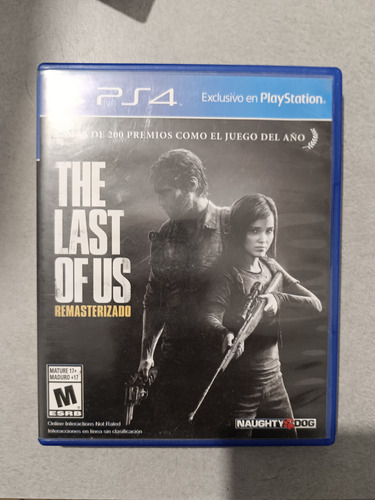 The Last Of Us Remasterizado Físico Sony Ps4