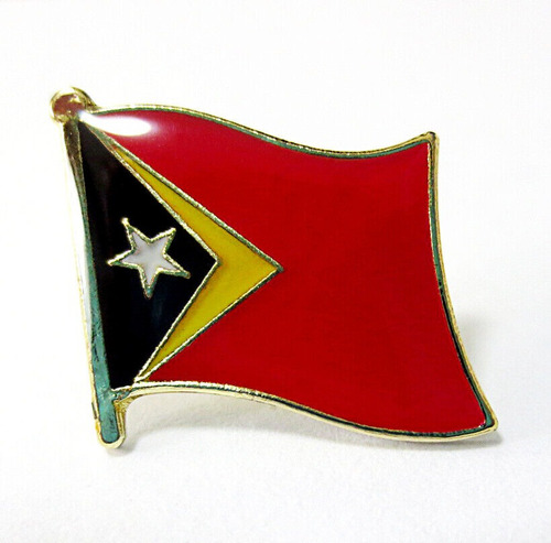 Pin Metalico Broche Bandera Timor Oriental Pasaporte Pais