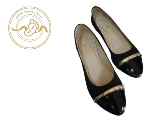 Duo/combo Zapato Flats Ballerina Dama Negro, Marino, Tinto