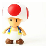 Toad Figura De Colección De Super Mario Bros 11cm 
