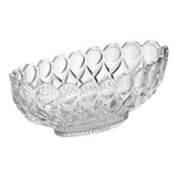 Centro De Mesa Cristal Fruteira Wolff Angel 29 Cm 35222