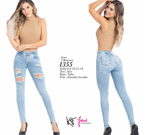Jeans Colombianos Originales!!! Horma Perfecta