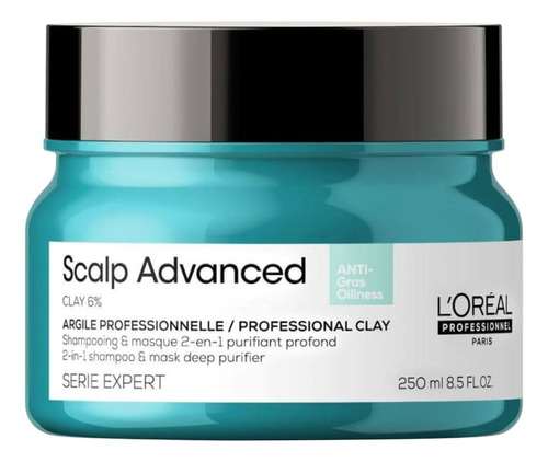 Loreal Mask Scalp 250ml - mL a $560