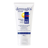 Protector Solar Crema Dermaglós Fps 65 Proteccion Alta