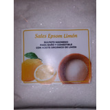 Sales De Epsom Sulfato Magnesio 99% Gf +aceite Orgáni. Limón