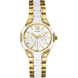 Reloj Guess Para Mujer U0556l2 Análogo De Doble Tono