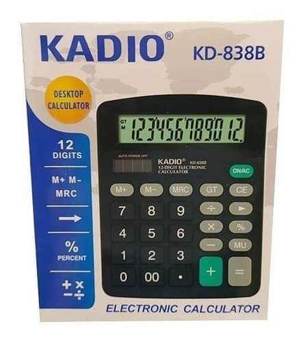 Calculadoras Calculadora De Escritorio Calculadora Kadio