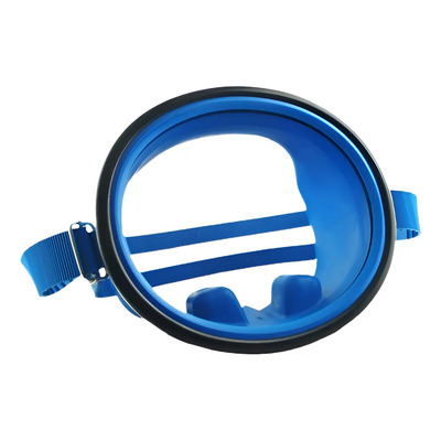 Visor Buceo Escualo Cancún Ajustable Silicona Azul Adultos | Envío gratis