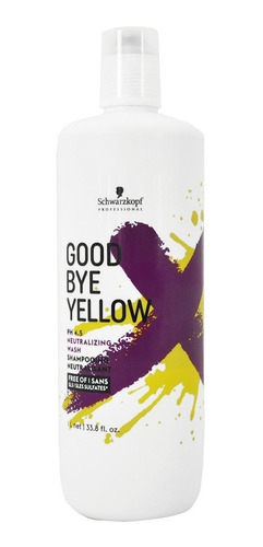 Shampoo Neutralizante Goodbye X1000ml Schwarzkopf