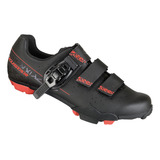 Zapatilla Exustar E-sm3310b-rd Mtb Black/red