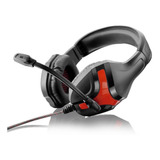 Fone De Ouvido Over-ear Gamer Warrior Harve Ph101 Com Luz Led