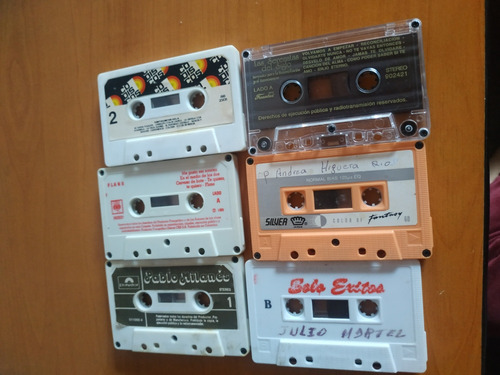 Cassettes Originales De Música Variada.
