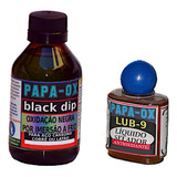 Kit Papa-ox Oxid. Negra A Frio Black Dip 100ml + 1 Acess.