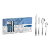 Set 24 Cubiertos Cuchillo Asado Y Carnes Athenas Tramontina 66940/847 Acero Inoxidable Samihome