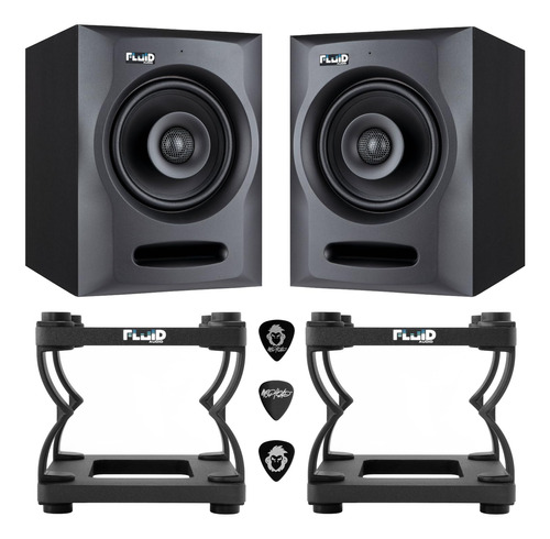 Fluid Audio Fx50 - Par De Monitores De Estudio Activos Coaxi