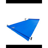 Cobertor Para Piscina De 7.10 X 3.70 (lona) Con Enrollador 