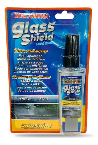 Cristalizador Para Brisa Vidros Repelente Chuva Glass Shield
