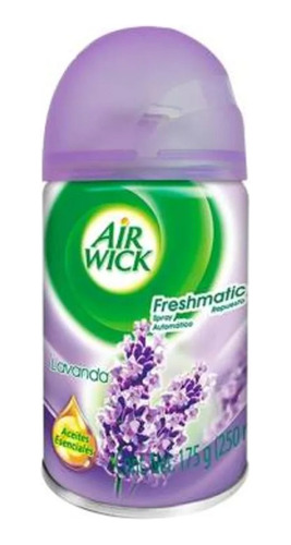 Repuesto Aromatizante Ambiental Air Wick Lavanda 250ml