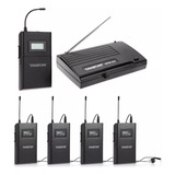 Takstar Wpm-200 Uhf Monitoreo Inalámbrico Con 5 Receptores