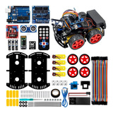 Kit De Coche Robot Inteligente 4wd Compatible Arduino Uno R3