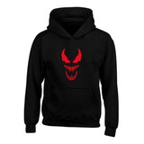 Buzo Venom Carnage Con Capota, Hoddie, Saco Spiderman