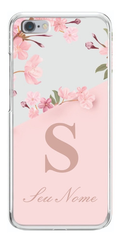 Capinha De Celular Diversos Compatível Nome Flores Delicadas