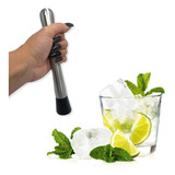 Macerador E Socador De Caipirinha Para Drinks E Cozinha Inox