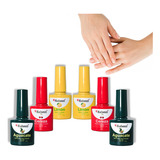 Gel Esmalte Uv Semipermanente Para Uñas 6 Pz Gama Original