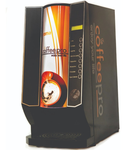 Expendedora Roma 8 Sel Coffee Pro Cafetera Vending