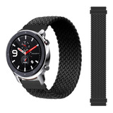 Correa De Nylon Trenzado Premium Para Amazfit Gtr 47 Mm