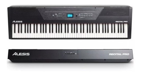 Piano Digital Alesis Recital Pro 88 Teclas Pesadas - Promoção