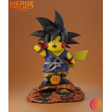 Archivo Stl Impresión 3d - Dragon Ball Pokemon - Gochu