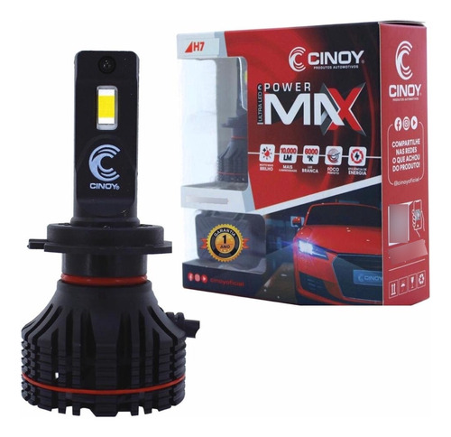 Par De Led Power Max H7 Canbus Cinoy 10000 Lumens 12v