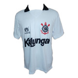 Camisa Retrô Timão 1990 Branca Kalunga