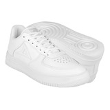 Tenis Casuales Caballero Pirma 5002 Simipiel Blanco