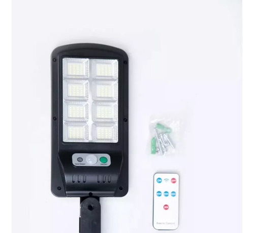 Reflector Luz Solar Sensor Movimiento Con Control 8 Led