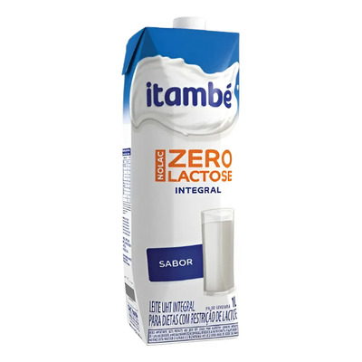 Leite Longa Vida Itambê Nolac Integral Zero Lactose Kit 12un | Frete grátis