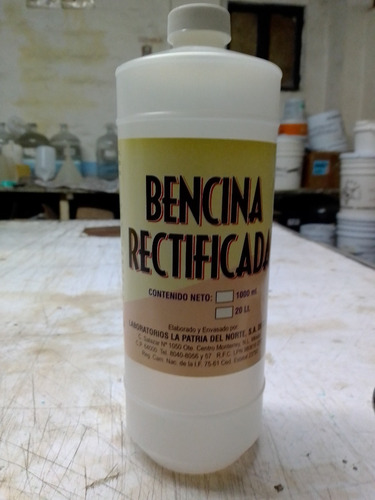 Bencina Rectificada Usp Bot. 1 L