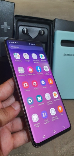 Samsung Galaxy S10 Plus 128gb Na Caixa