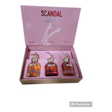 Kit Scandal Jean Paul Gaultier 3x30ml Set Original Miniatura