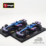 Modelo De Coche Bburago 1:43 2023 F1 Bwt Alpine A523 #10 #31