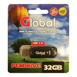 Pendrive Global Electronics Capuchón Pen2-32gb 32gb 2.0 Negro