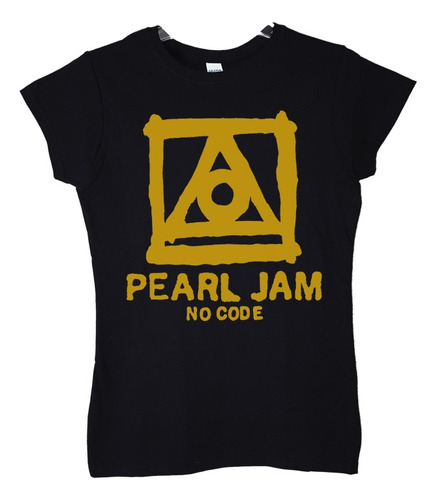 Polera Mujer Pearl Jam No Code Rock Abominatron